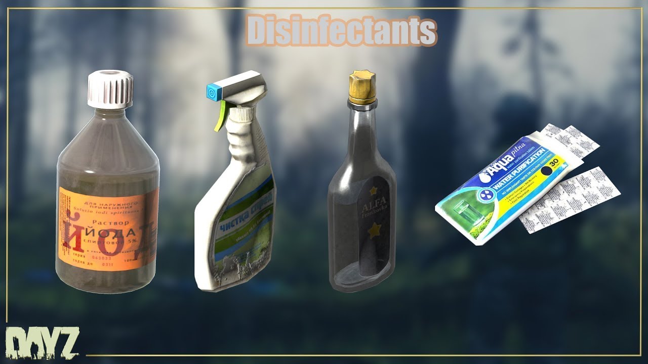 Dayz Disinfectants Guide YouTube