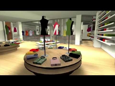 Uniqlo Paris - Simulation 3D