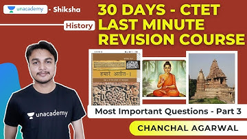 30 Days CTET Last Minute Revision Course | Indian History - Part 3 | Chanchal Agarwal | Unacademy