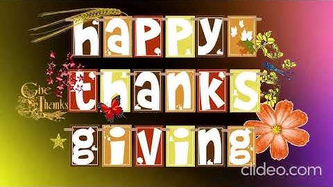 My New Intro And Outro For Thanksgiving 2024