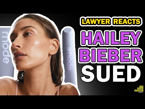 Is Hailey's Skincare Company Allowed To Use RHODE? | Hailey Bieber Trademark Lawsuit | Lawyer Reacts