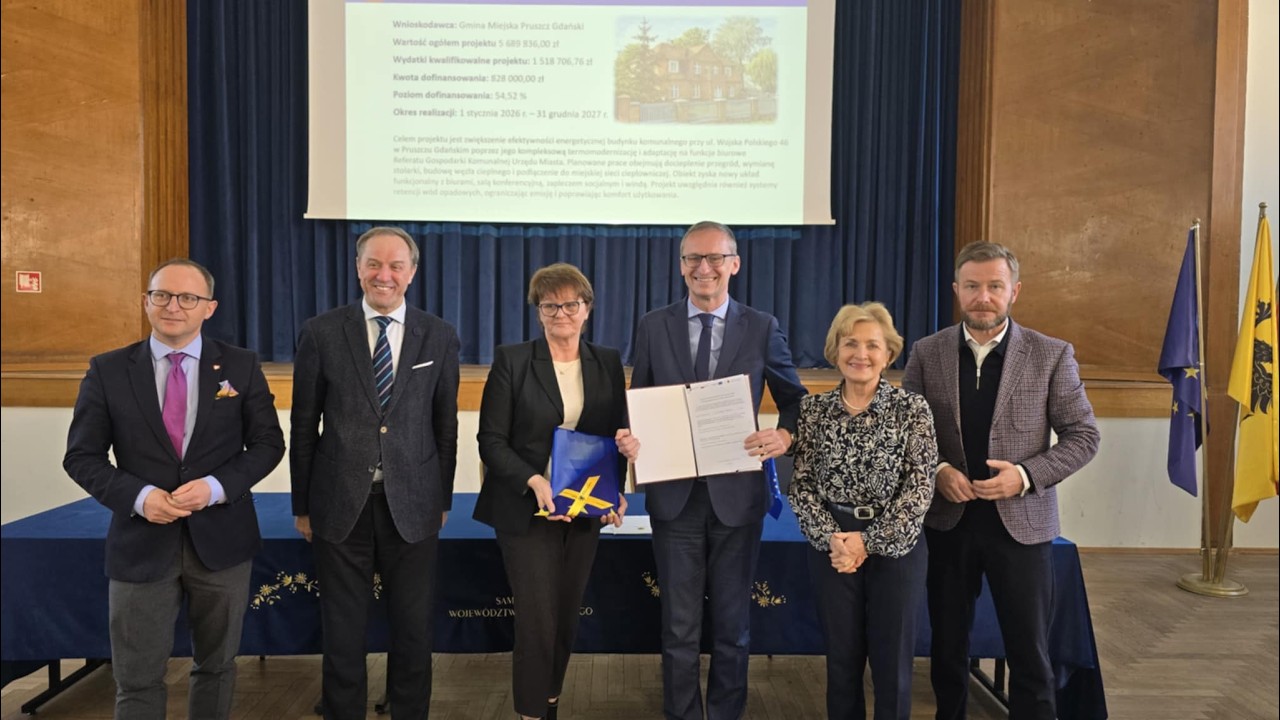 Są fundusze na termomodernizację dla Pruszcza Gdańskiego [2026]