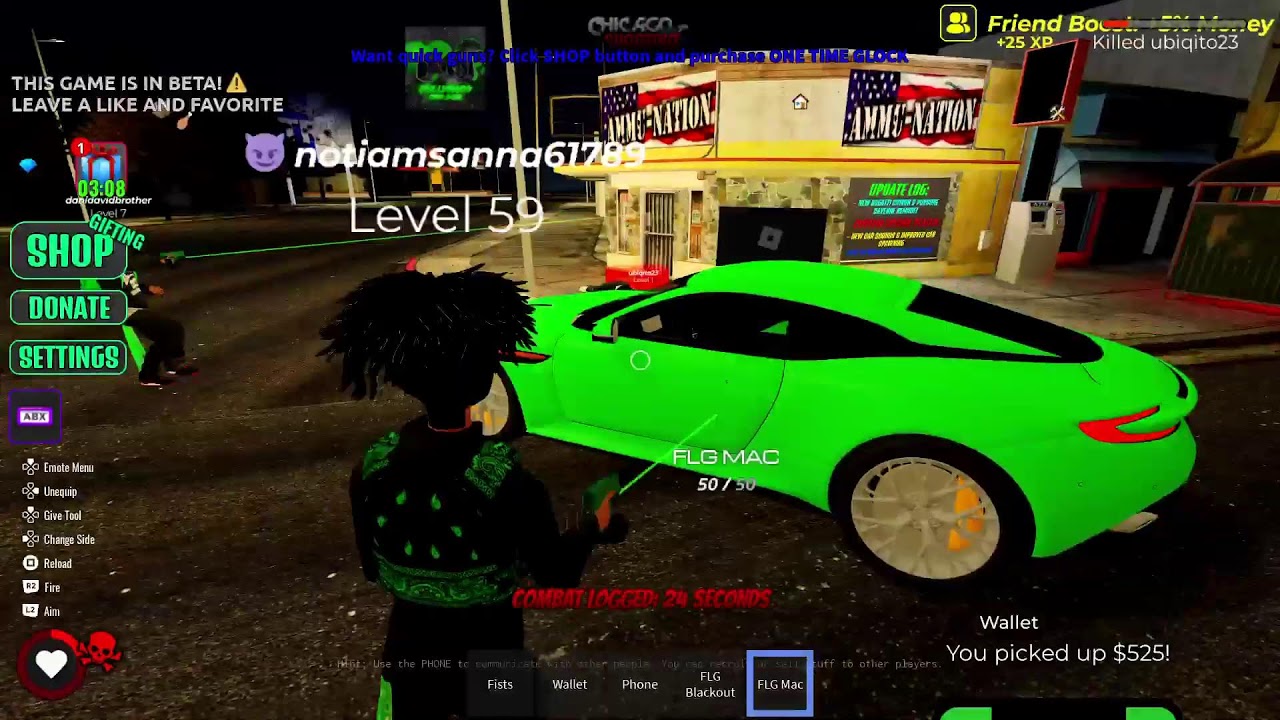 Roblox (Chicargo shootout)