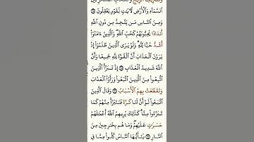 سورة البقرة أية ١٦٥، ١٦٦