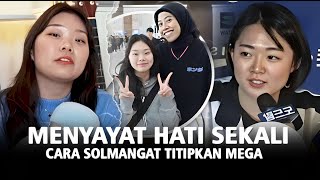 'Tolong Jaga Kakaku dengan baik' Pesan Haru Solmangat bagi Penerjemah Baru mega di Red Sparks