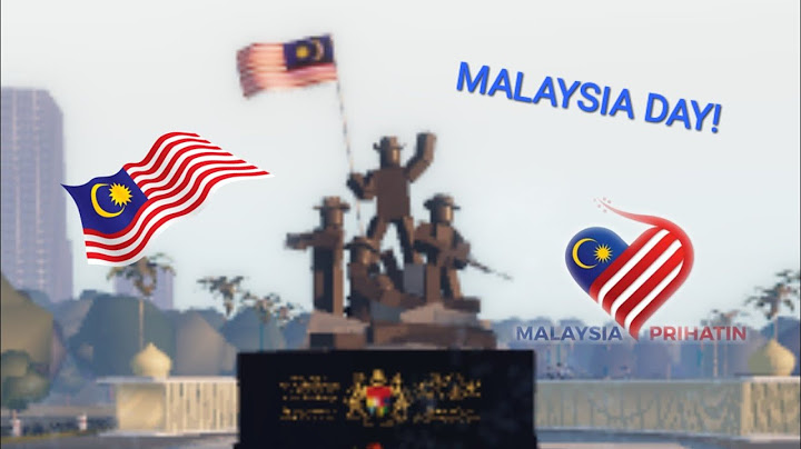 SELAMAT MENYAMBUT HARI MALAYSIA!