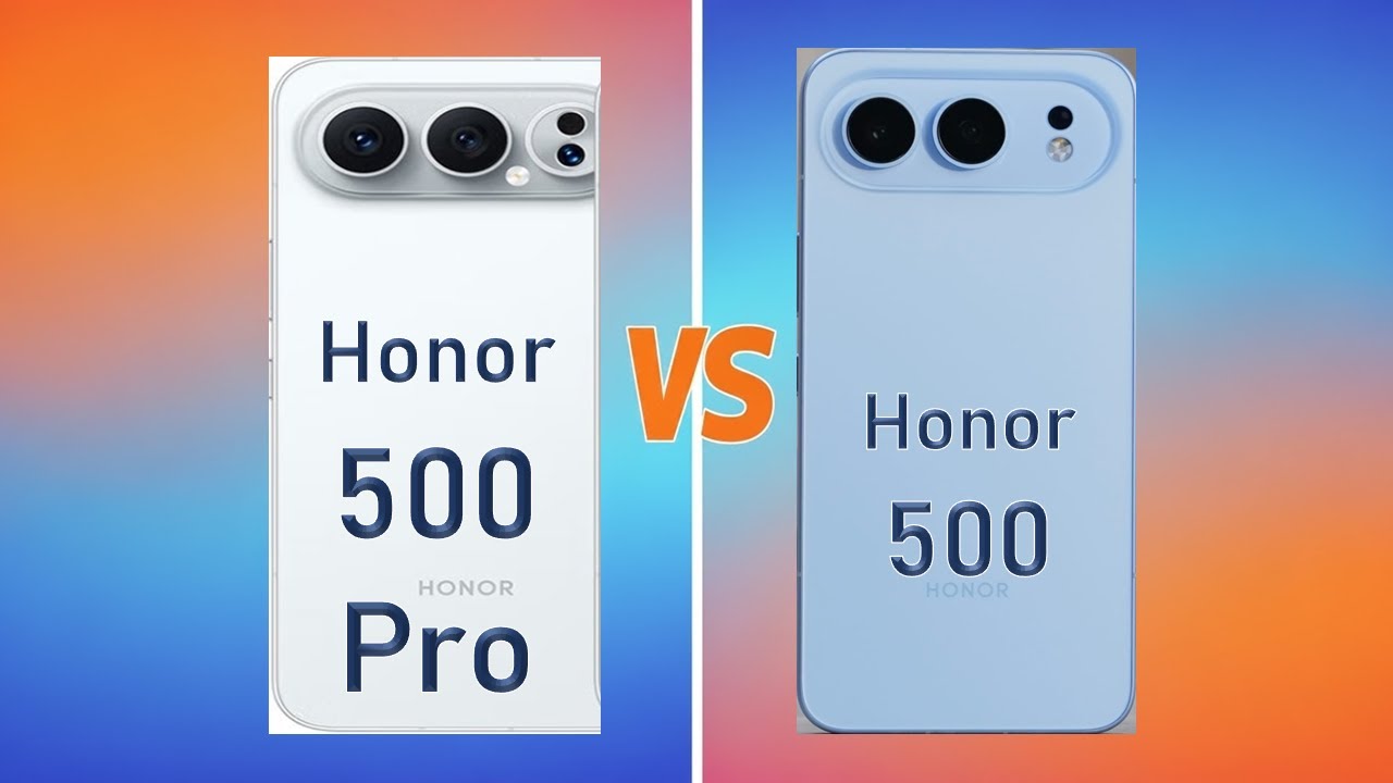 Honor 500 vs Honor 500 Pro