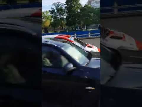 WRC champion Sebastien Ogier crash in Croatia on the public Street