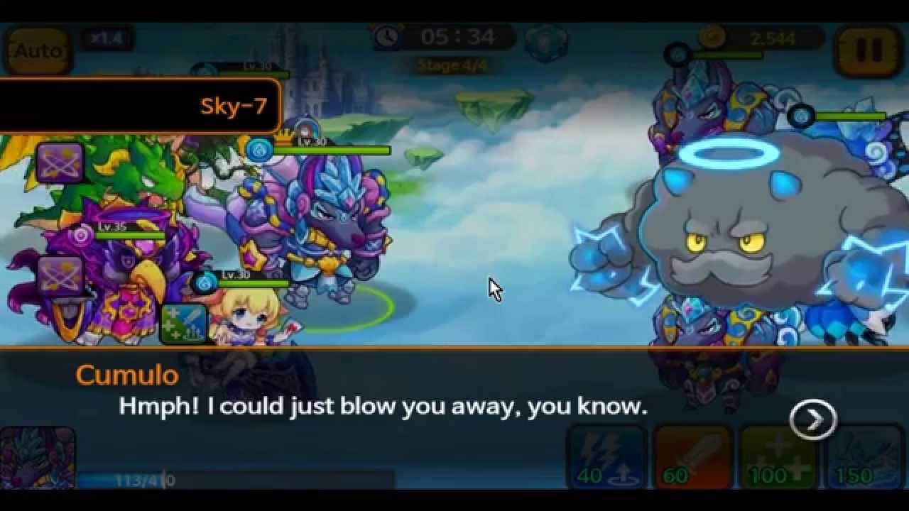 MONSTER SQUAD SKY ISLAND HARD MODE 7 TOTALL FULL OVER