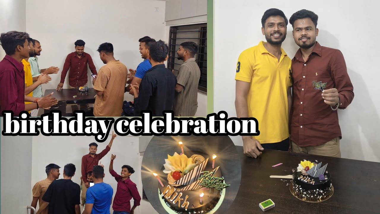 Birthday celebration in Gandhinagar || Government job preparation || Gsssb priparation ||