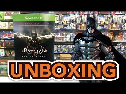 Batman: Arkham Knight Limited Edition (Xbox One) Unboxing!!