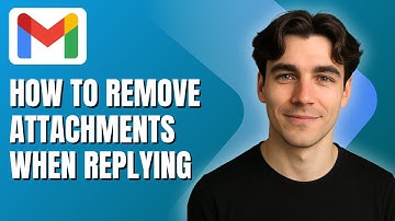 How to Remove Attachments When Replying on Gmail on PC (Tutorial 2025)