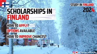 How To Apply For Scholarship In FINLAND for Bachelor and Master degree