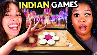 Americans Try Not To Lose - Traditional Indian Games!