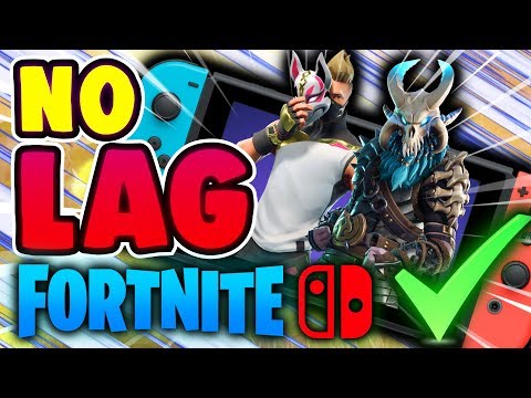 ✔️ QUITAR el LAG en FORTNITE de Nintendo SWITCH y [SOLUCIÓN] TEXTURAS