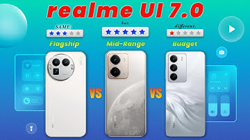 realme UI 7 in Flagship (Realme GT 8 Pro) vs realme UI 7 in MidRange (Realme P3 Ultra) - Difference