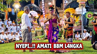 Witnessing the fuel shortage..!! Balinese comedy by Sengap and friends, full of laughs