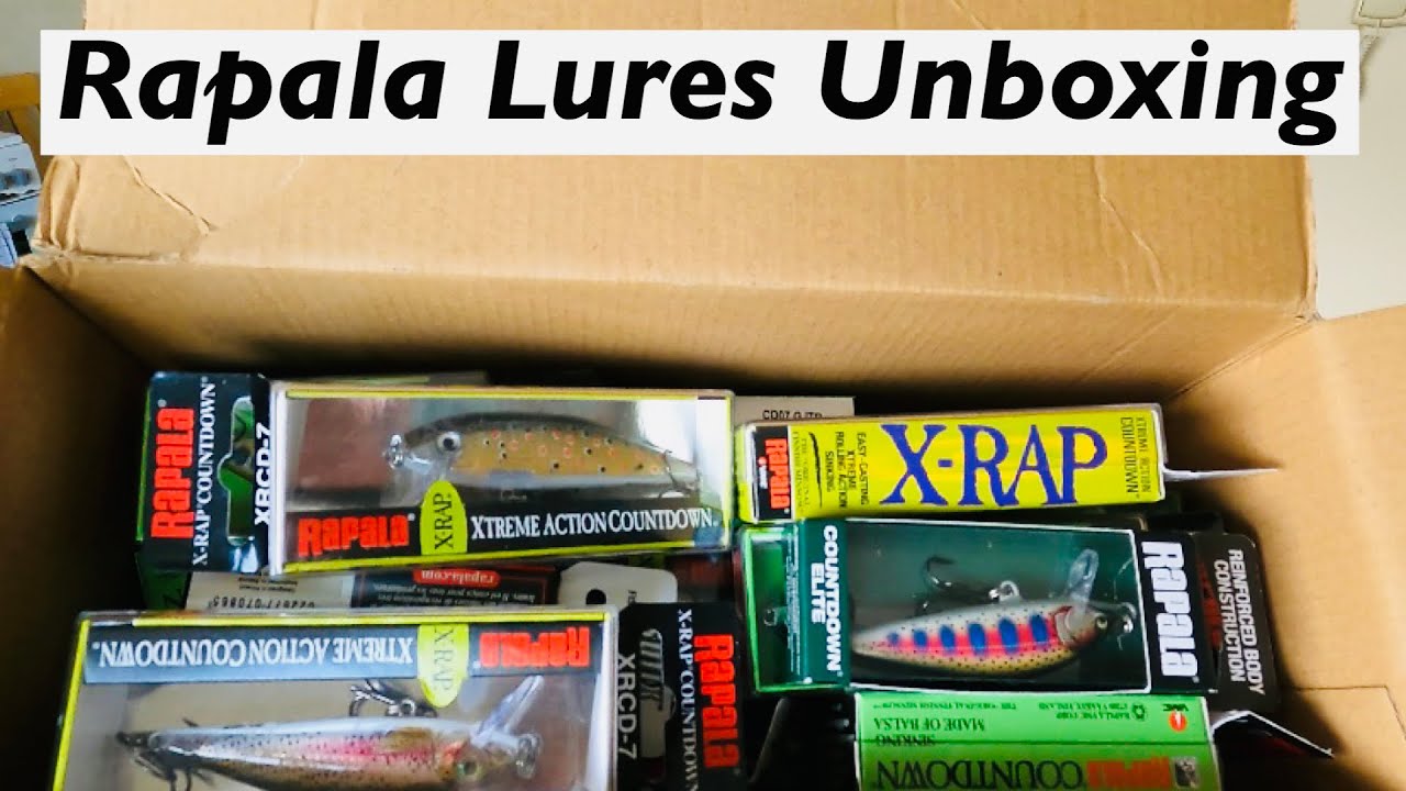 Rapala X-Rap Countdown lure unboxing, Rapala Countdown and Rapala Jointed  lure, Fishing in Ireland 