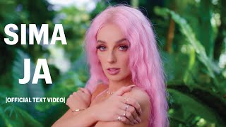 SIMA - Ja (prod. H0wdy) |Official TEXT Video|