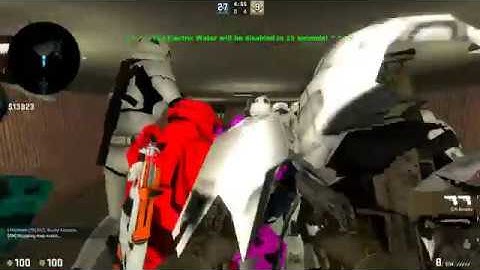 CS:GO - Zombie Escape Mod - Gameplay - ze_haunted_lab_escape