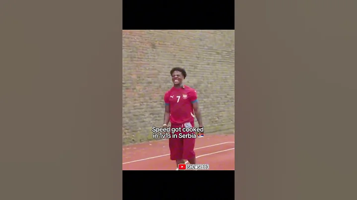 Bro pulled up to Belgrade today 🤩 #basketball #europe #ishowspeed #serbia #explore #shorts