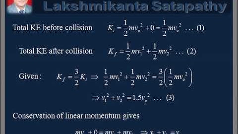 vDo QA Work Energy Power 6/ One Dimensional Collision