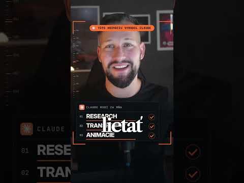 Naučim ťa pracovať s Claude: Skilly, Projekty, Konektory, vlastný web (worshop)