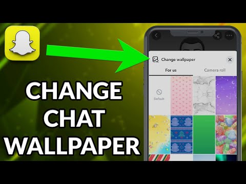 How To Change Chat Wallpaper On Snapchat