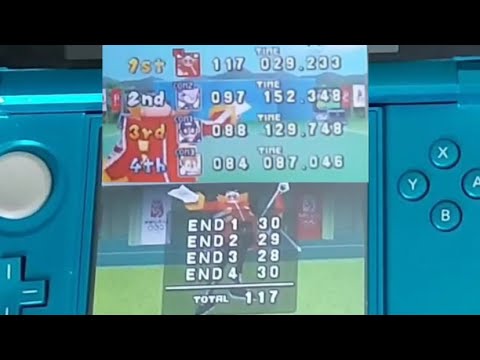 Archery Dr Eggman 117pts In 29 233s PB Mario Sonic At The Olympic Games Beijing 2008 DS