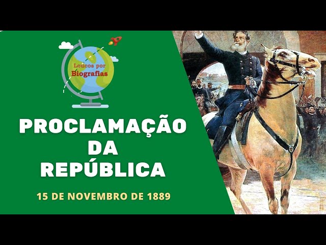 TV Cultura - Há 125 anos, era proclamada a República Federativa do Brasil.  Em 15 de novembro de 1889, a proclamação da República feita pelo marechal  Deodoro da Fonseca, no Rio de