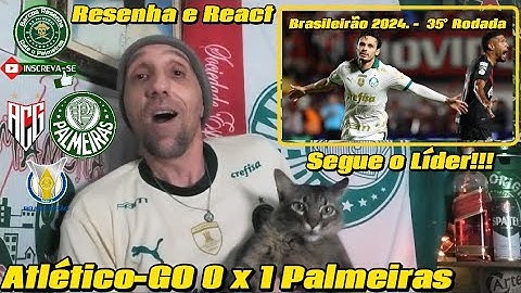 Atlético-GO 0 x 1 Palmeiras | BR24 - Faltam 3 finais | SEGUE O LÍDER!!! 🍻⚽