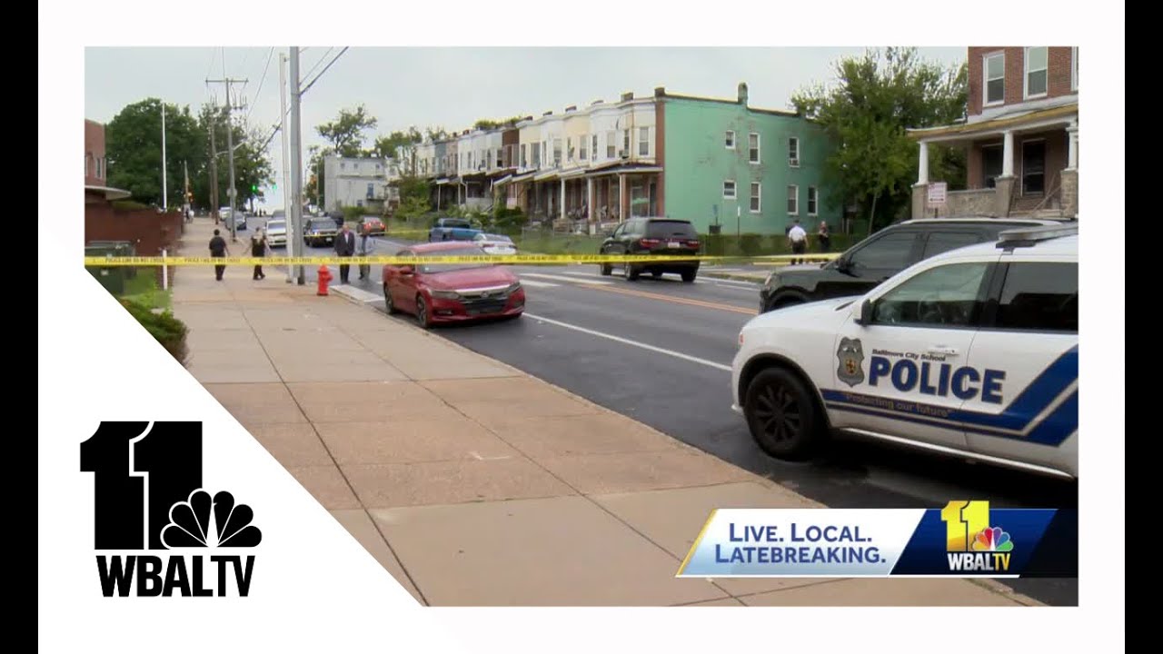 BPD: 15-year-old boy injured in shooting while leaving school - YouTube