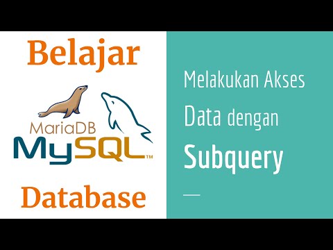 Video: Operator perbandingan mana yang digunakan untuk membandingkan nilai dengan setiap nilai yang dikembalikan oleh subquery?