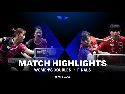 Miyuu Kihara/Miyu Nagasaki vs Li Yu-Jhun/Cheng I-Ching | WD | WTT Star Contender Doha 2022 (F)