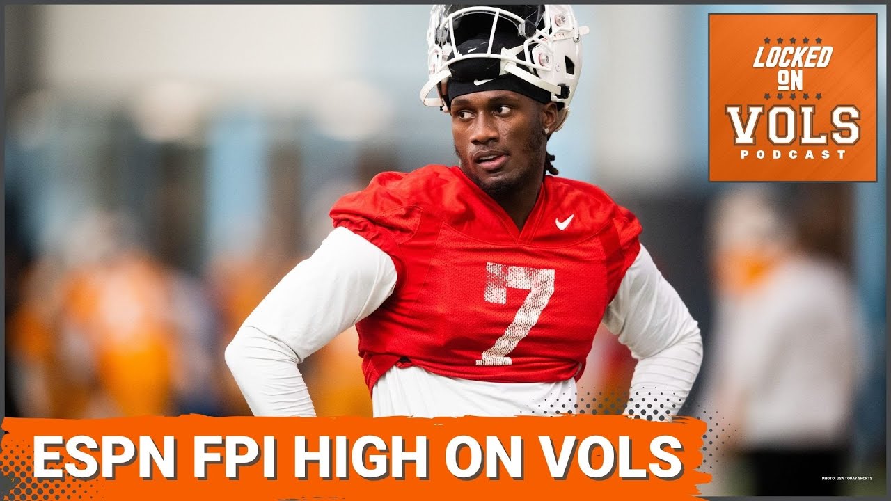Tennessee Football Espn Fpi Record Predictions For Vols Third