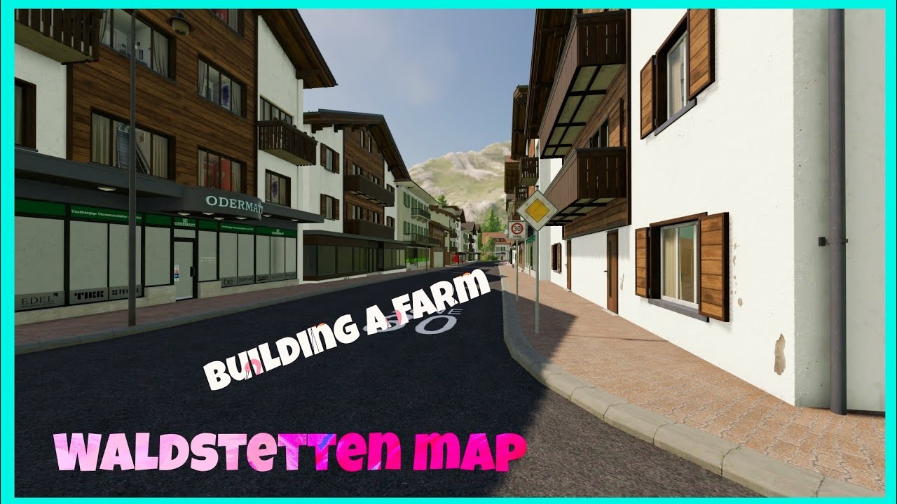 BUILDING A FARM ON WALDSTETTEN MAP - FS 22 TIMELAPSE - YouTube