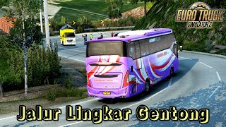 Full Spok Spok Saat Lewati Lingkar Gentong | PO Sumber Jaya Hino RK8 | ETS 2