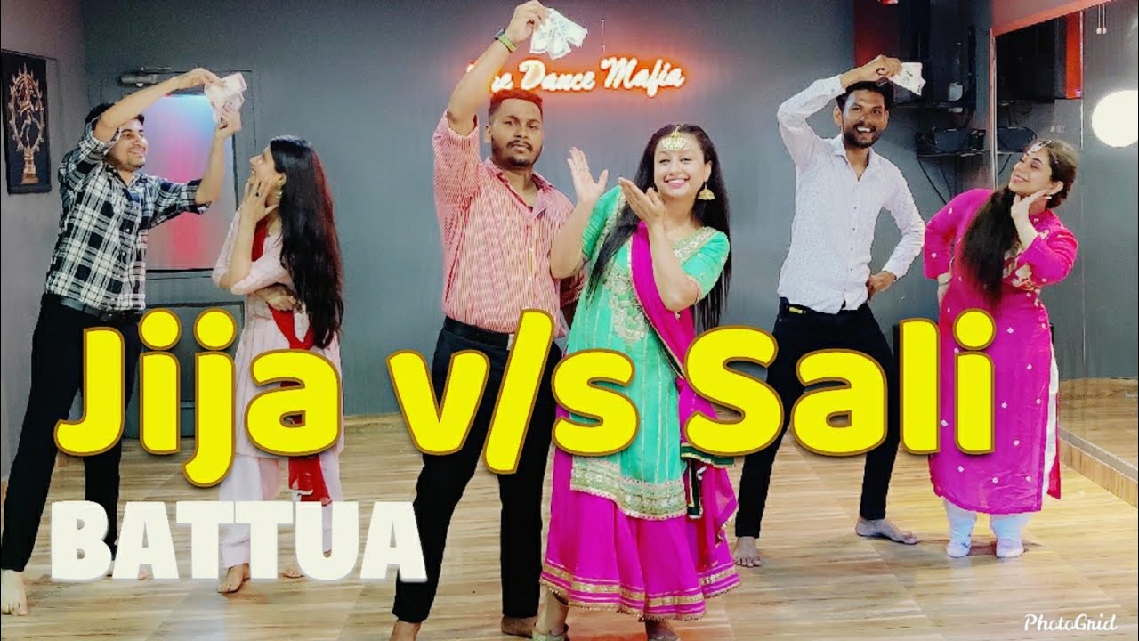 Battua  Jija vs Sali  Wedding choreography  Easy Bhangra  The Dance Mafia