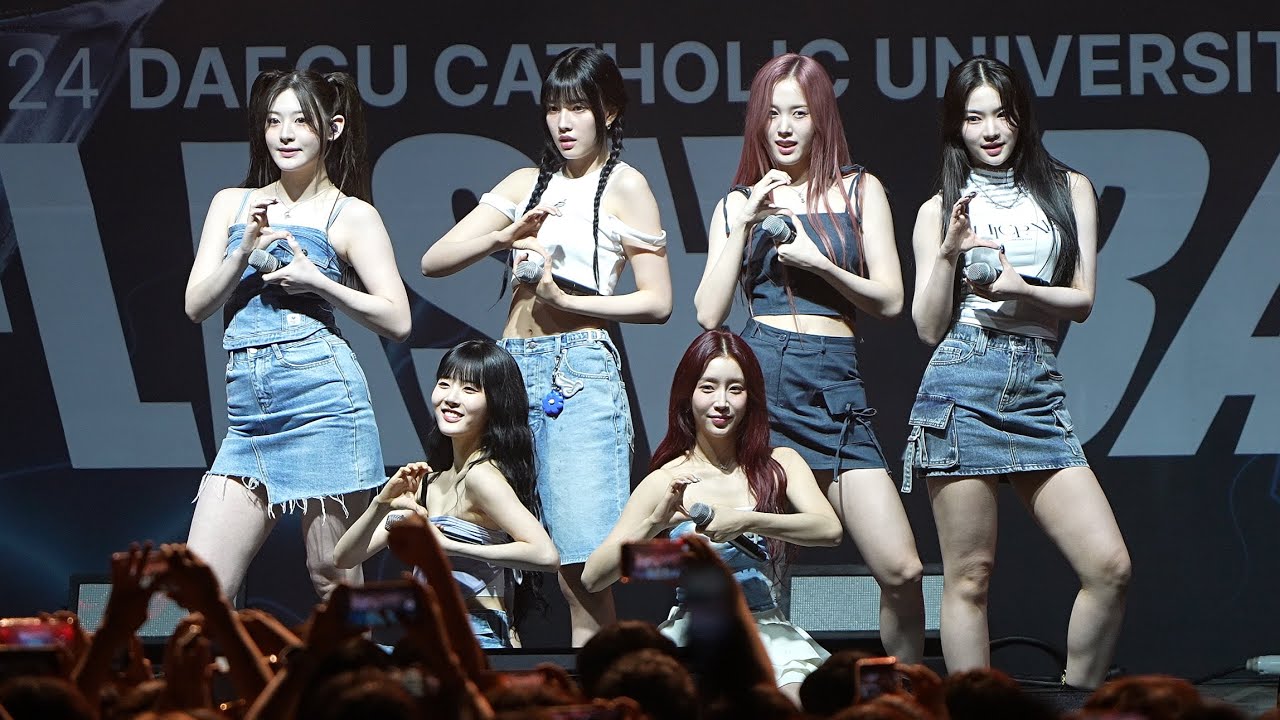 240530 STAYC (스테이씨) - RUN2U / Teddy Bear / Bubble / ASAP @ 대구가톨릭대학교 축제 직캠 (Fullcam) #스테이씨 #stayc