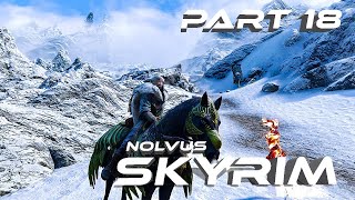 Skyrim #18 Приключение по пути в "Каменные холмы"  NOLVUS 2000+ Модов Прохождение За Мага