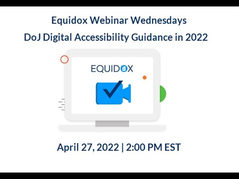 2022 DOJ Guidance on Digital Accessibility