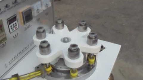 Plastic Cap Slitting Folding Machine