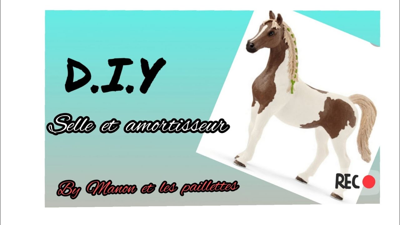 DIY tapis et amortisseur Schleich🐎 - YouTube