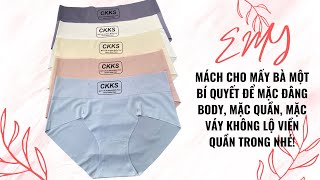 Bí Mật Quần Trong Tàng Hình. Mấy Bà Đã Thử Chưa