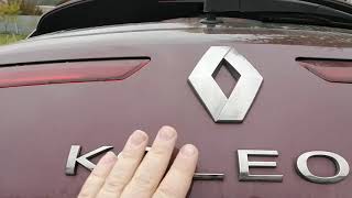 Установка омывателя камеры заднего вида на Renault Koleos II