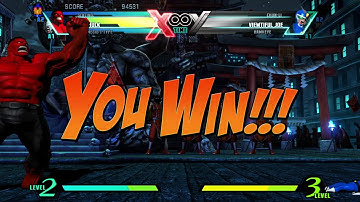 ULTIMATE MARVEL VS. CAPCOM 3 Hulk,Sentinel,Nemesis Gameplay Request