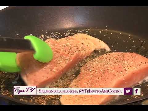 RECETA - Salmon al Sarten - YouTube