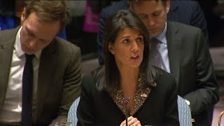 Haley says Trump takes U.N. Jerusalem vote "personally"