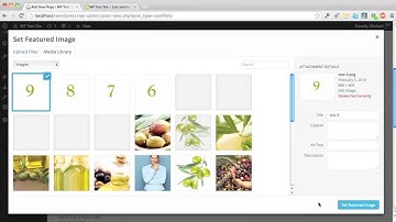 Using the Cherry Framework and adding Grid Galleries & Menu items under Wordpress