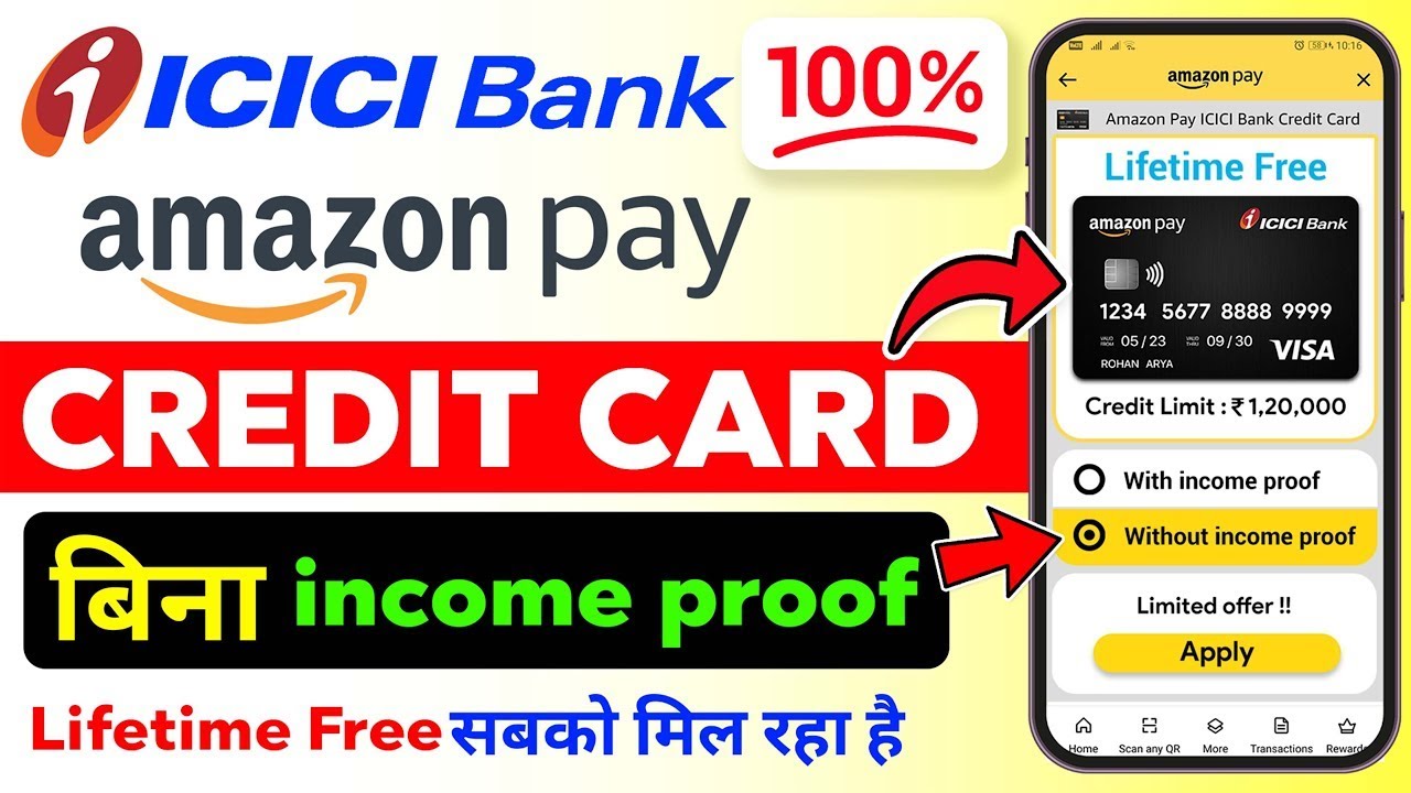 Amazon Pay ICICI Credit Card Amazon Credit Card Amazon ICICI Credit